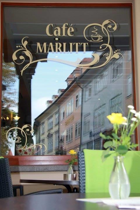 Апартаменты Cafe Marlitt Арнштадт Экстерьер фото