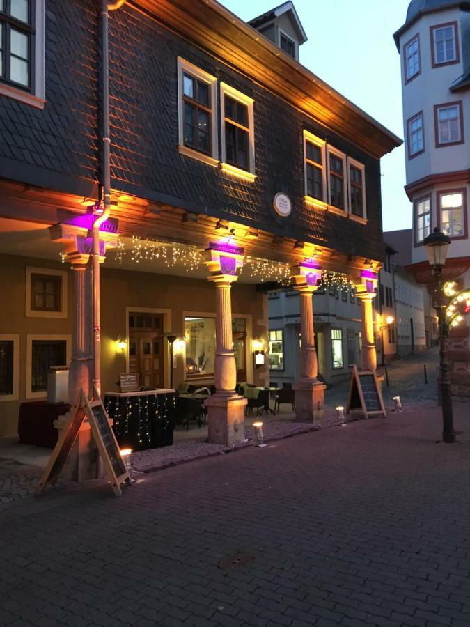 Апартаменты Cafe Marlitt Арнштадт Экстерьер фото